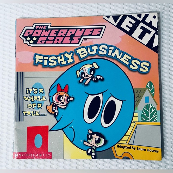 Other - Powerpuff Girls book 2001 Fishy Business Its Whale of a Tale